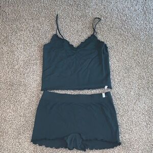 Bliss Teal Pajama Set